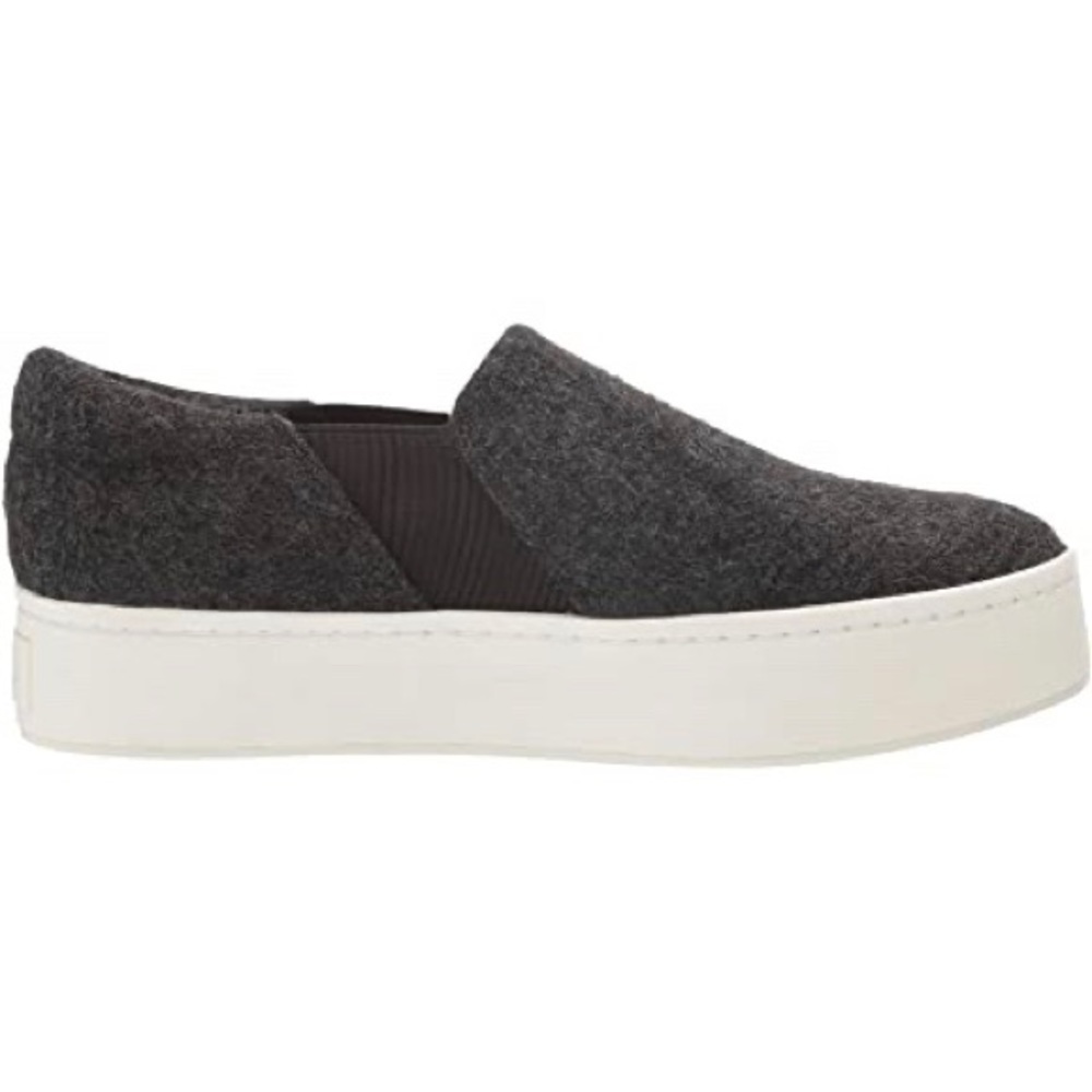 New Vince Warren Flannel Slip On Platform Sneakers - image 4